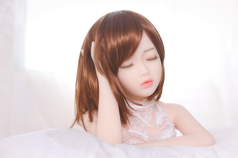 100cm Realistic Flat Chest Young Mini Love Sex Dolls For Men, 100-19