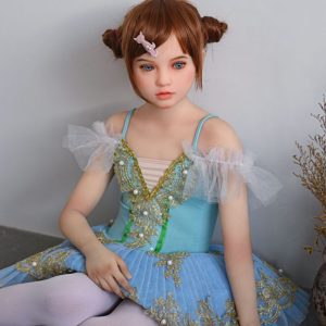 123cm Realistic Flat Chested Love Dolls For Men From CatDoll, With Body Makeup Milana